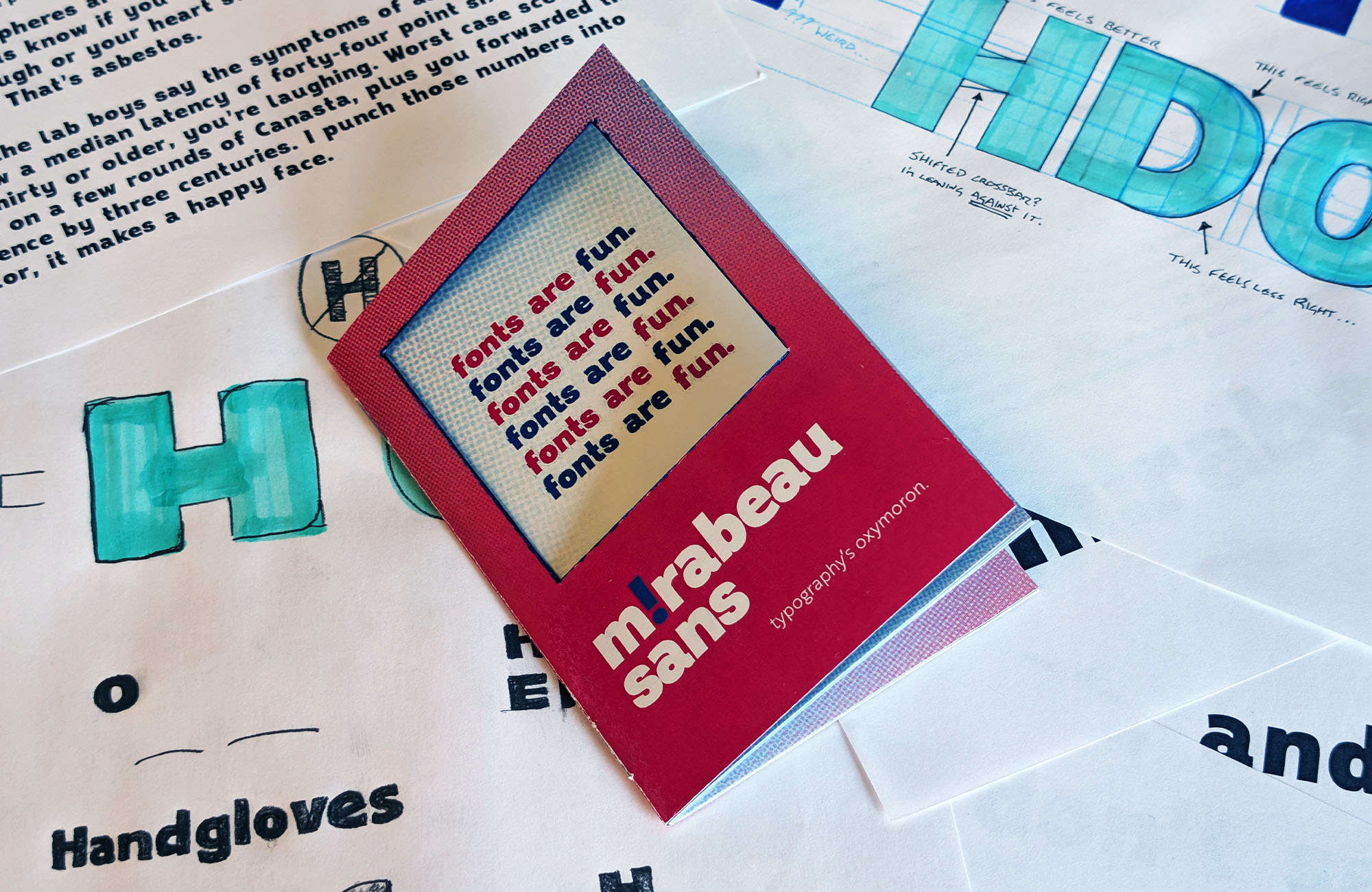 The Mirabeau Sans Font Book